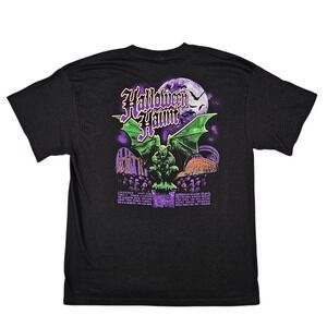 Knott's Berry‎ Farm (Size XL) Halloween Haunt 2011 Tee Black Graphic T-Shirt NEW